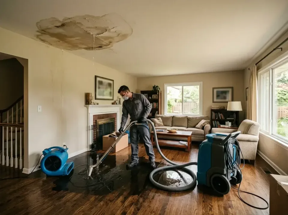 attic-pipe-burst-ceiling-drip-008 — frequently asked questions, Water Damage Restoration & Carpet Care in Oakley, KS